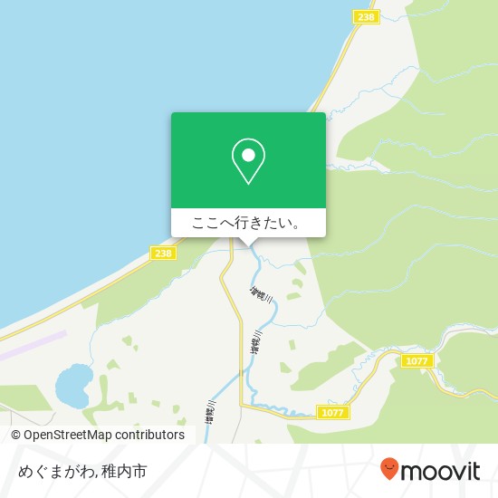 めぐまがわ地図