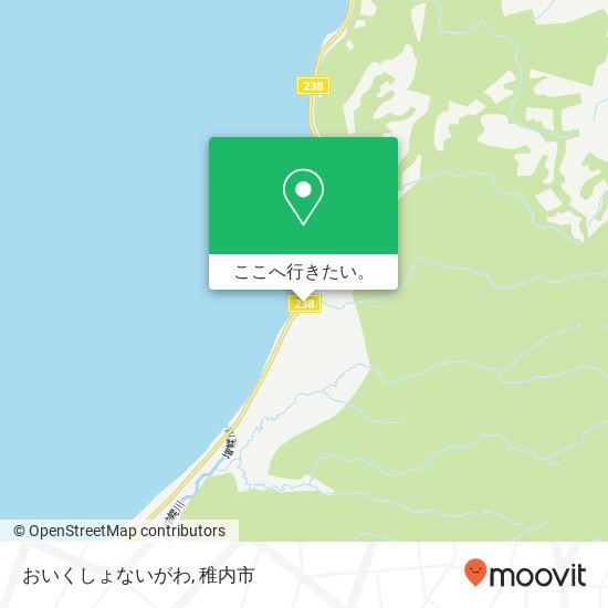 おいくしょないがわ地図