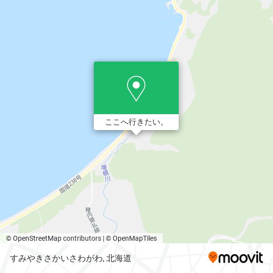 すみやきさかいさわがわ地図