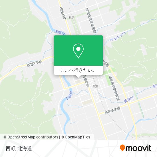 西町地図