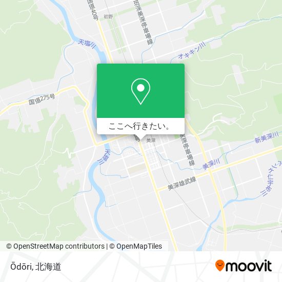 Ōdōri地図
