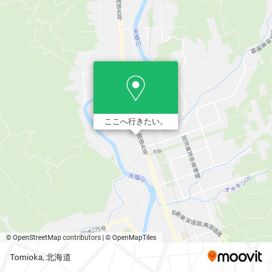 Tomioka地図