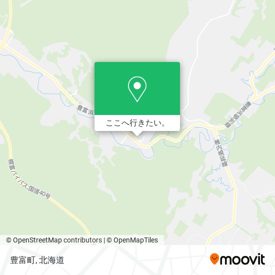 豊富町地図