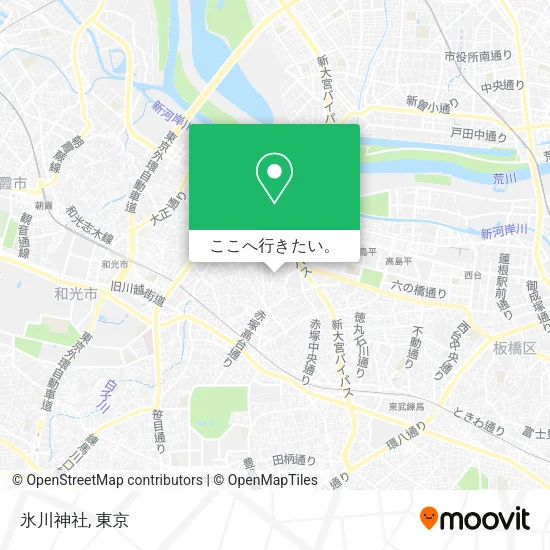 氷川神社地図