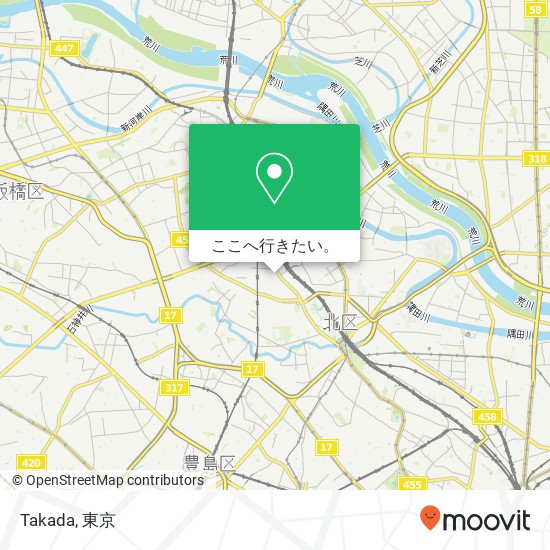 Takada地図