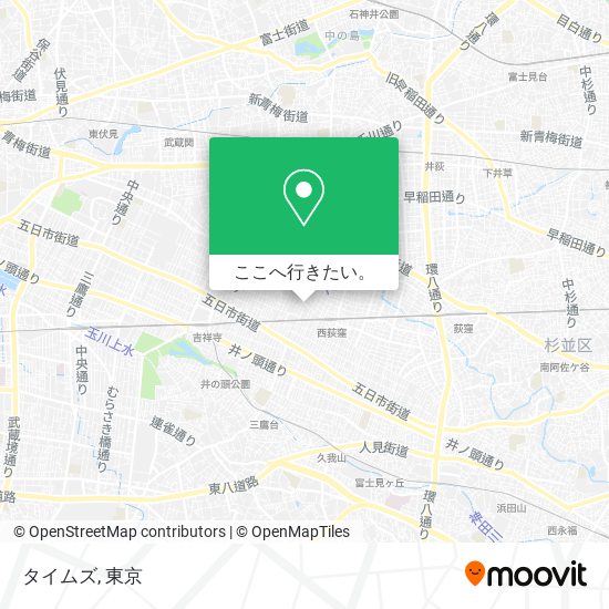 タイムズ地図