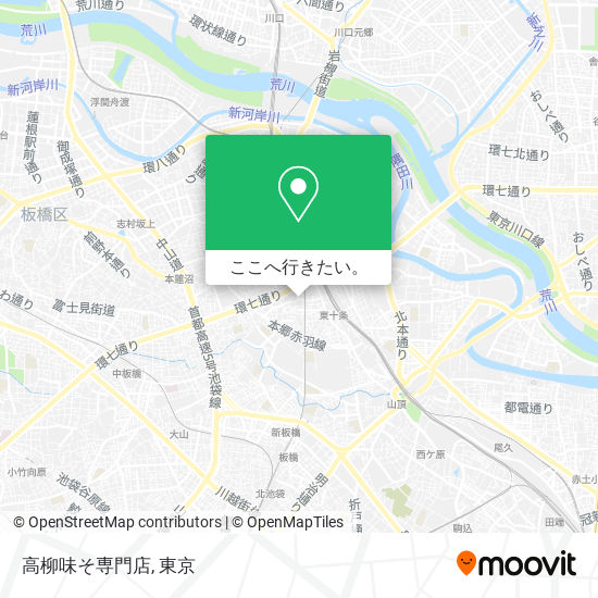 高柳味そ専門店地図