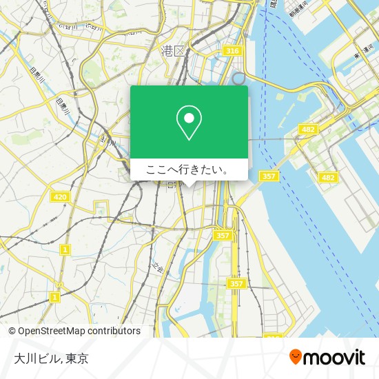 大川ビル地図