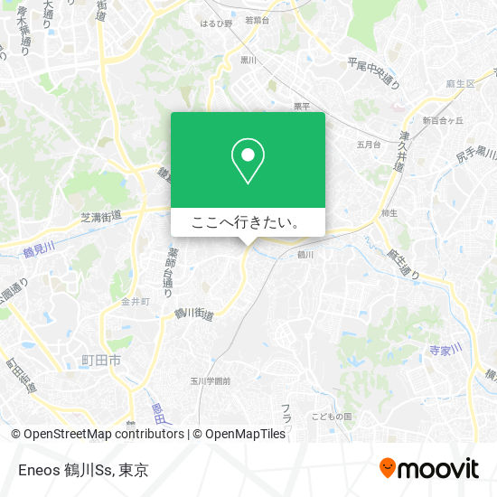 Eneos 鶴川Ss地図