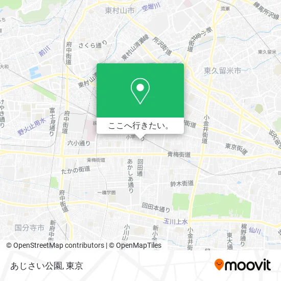 あじさい公園地図