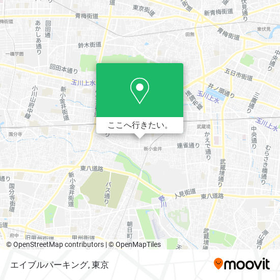 エイブルパーキング地図