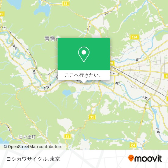 ヨシカワサイクル地図