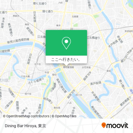 Dining Bar Hiroya地図