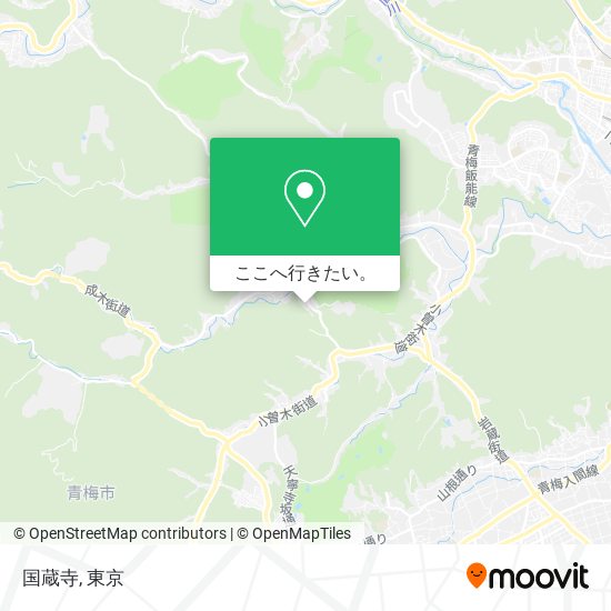 国蔵寺地図