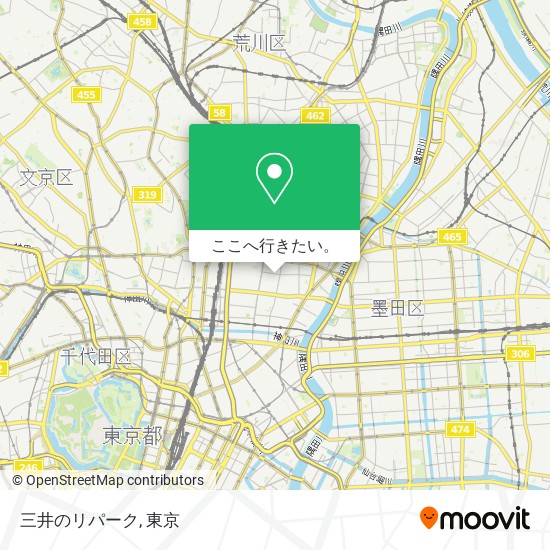 三井のリパーク地図