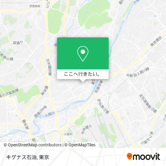 キグナス石油地図