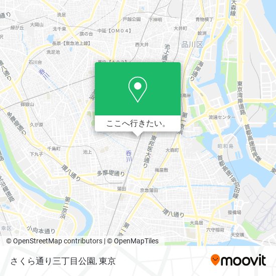 さくら通り三丁目公園地図