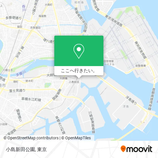 小島新田公園地図