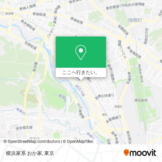 横浜家系 おか家地図