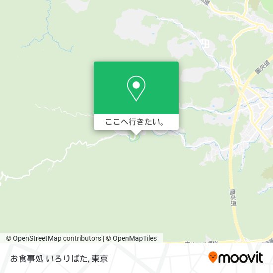 お食事処 いろりばた地図