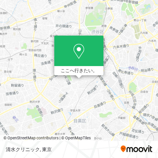 清水クリニック地図