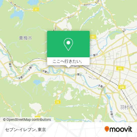 セブン-イレブン地図