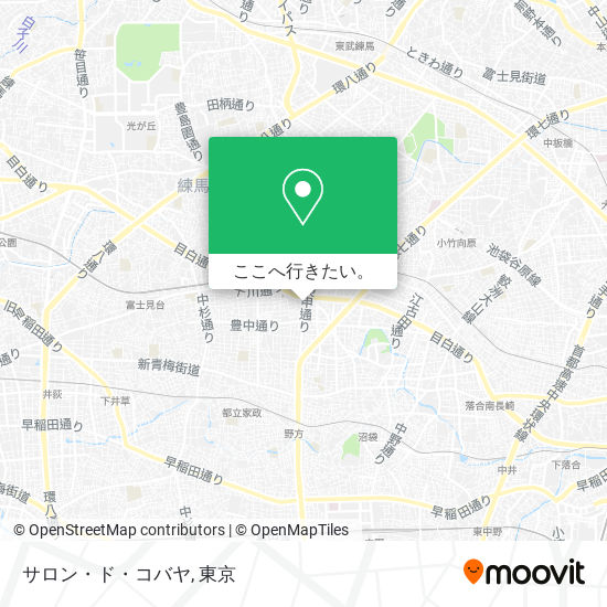 サロン・ド・コバヤ地図