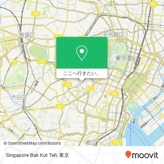 Singapore Bak Kut Teh地図