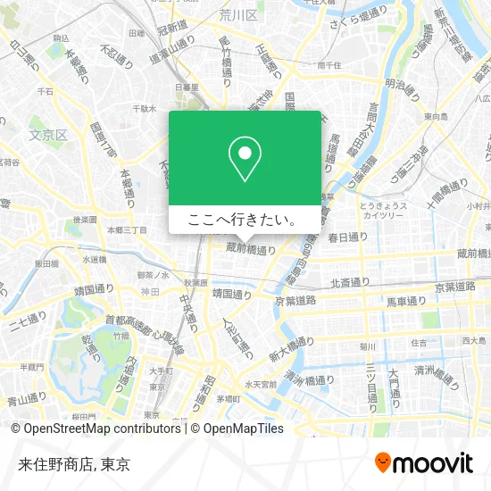 来住野商店地図