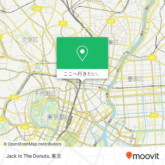 Jack In The Donuts地図