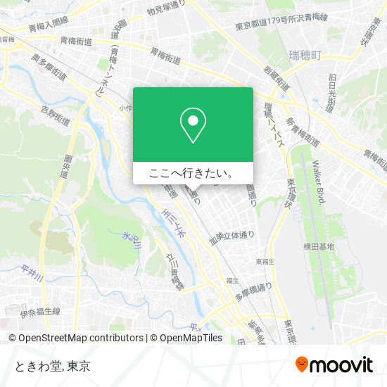 ときわ堂地図