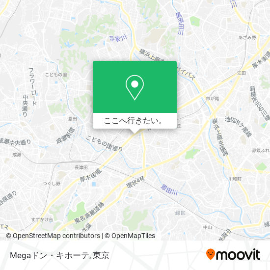 Megaドン・キホーテ地図