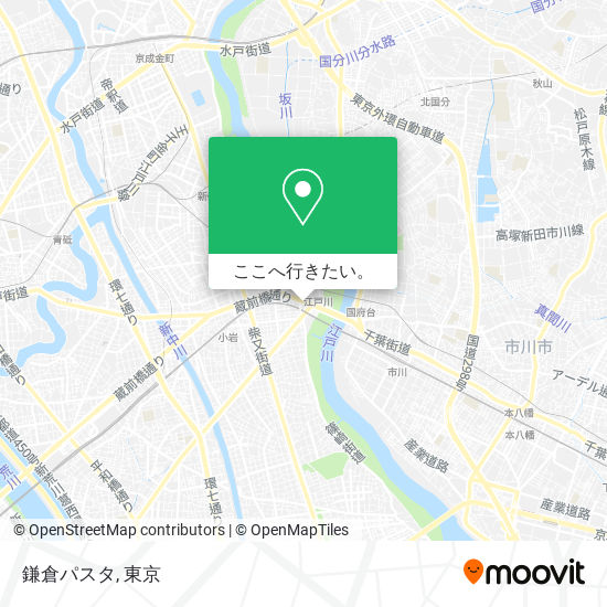 鎌倉パスタ地図