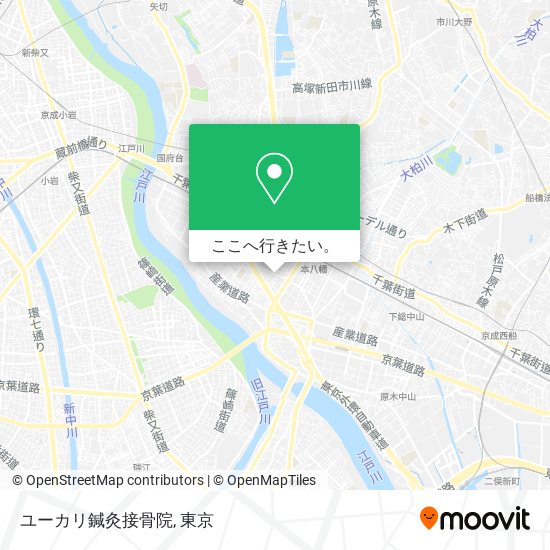 ユーカリ鍼灸接骨院地図