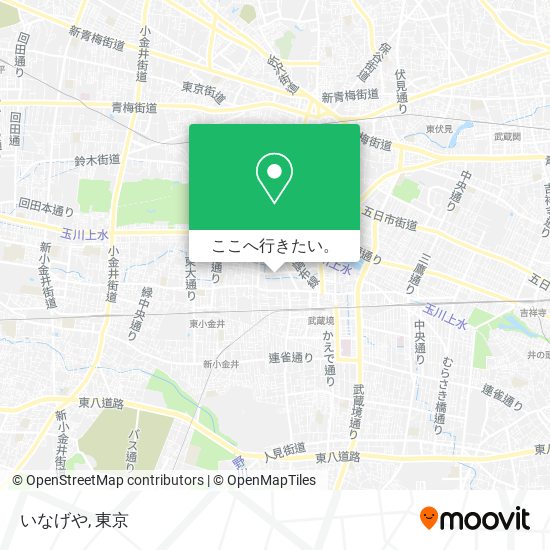 いなげや地図