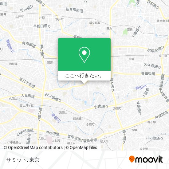 サミット地図