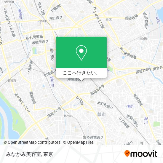 みなかみ美容室地図