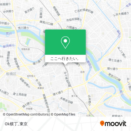 Ok横丁地図