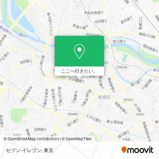 セブン-イレブン地図