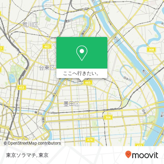 東京ソラマチ地図