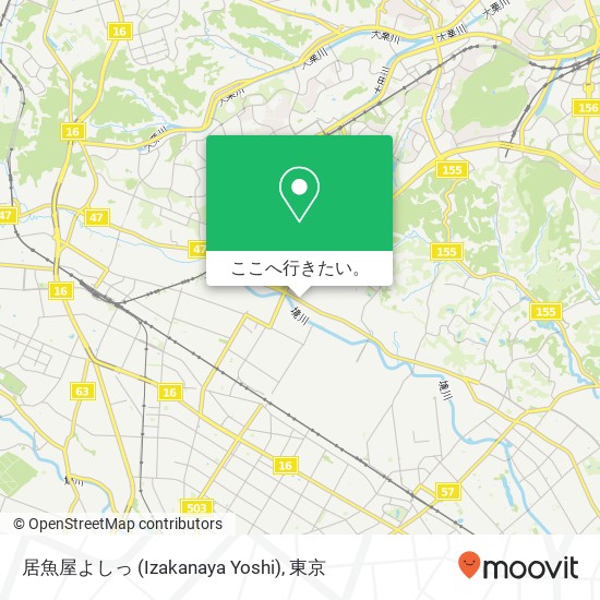 居魚屋よしっ (Izakanaya Yoshi)地図