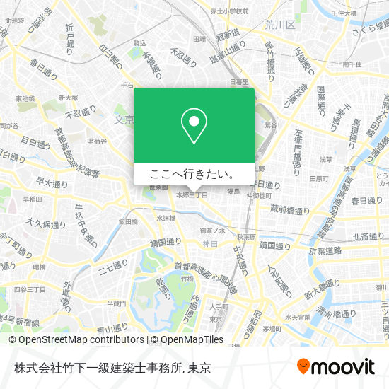 株式会社竹下一級建築士事務所地図