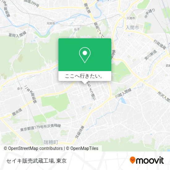 セイキ販売武蔵工場地図