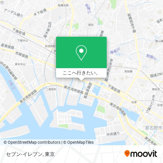 セブン-イレブン地図