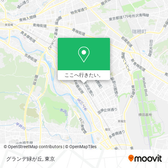 グランデ緑が丘地図