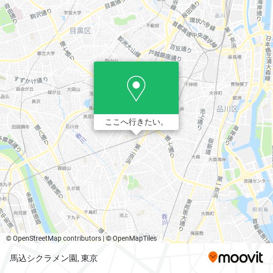 馬込シクラメン園地図