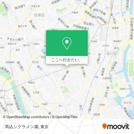 馬込シクラメン園地図