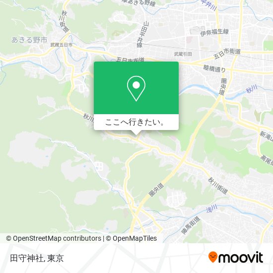 田守神社地図