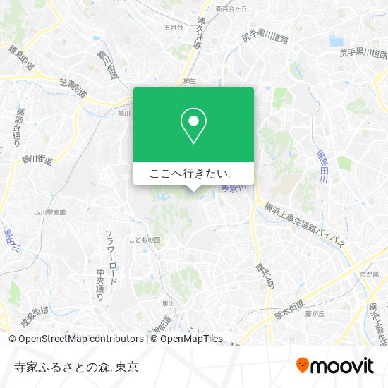 寺家ふるさとの森地図