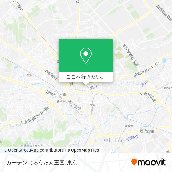 カーテンじゅうたん王国地図